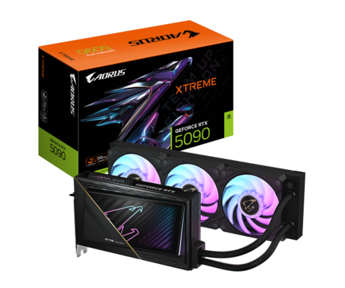 כרטיס מסך | AORUS GeForce RTX 5090 XTREME WATERFORCE 32G
