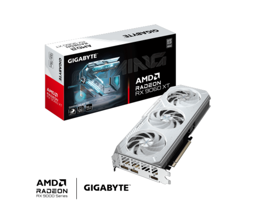 כרטיס מסך | Gigabyte Radeon RX 9060 XT GAMING ICE OC | 16GB