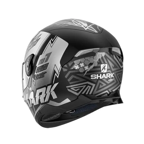 קסדה מלאה SKWAL 2 NOXXYS מבית SHARK - שחור לבן