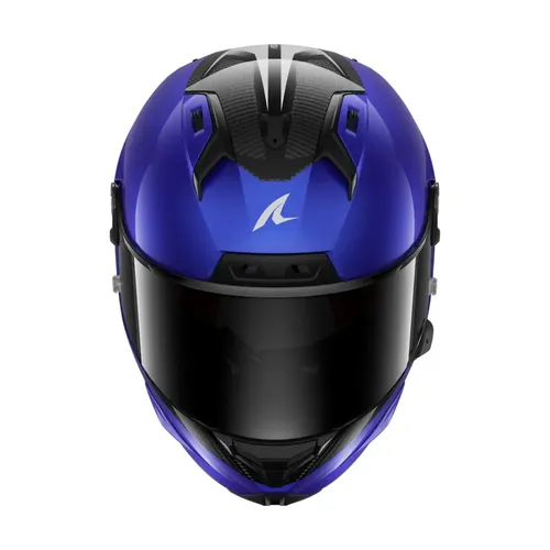 קסדה מלאה AERON-GP BLANK SP מבית SHARK - כחול