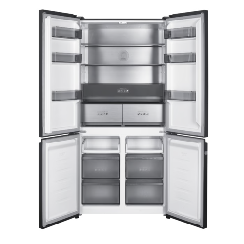 מקרר 4 דלתות מקפיא תחתון Electra EL560N – נירוסטה 505 ליטר רוחב: 90.5 ס