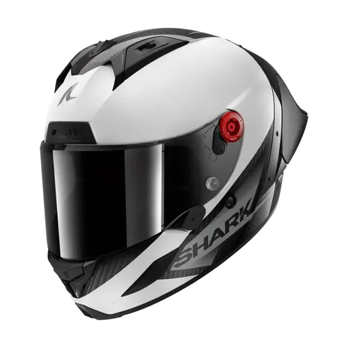 קסדה מלאה AERON-GP BLANK SP מבית SHARK - לבן