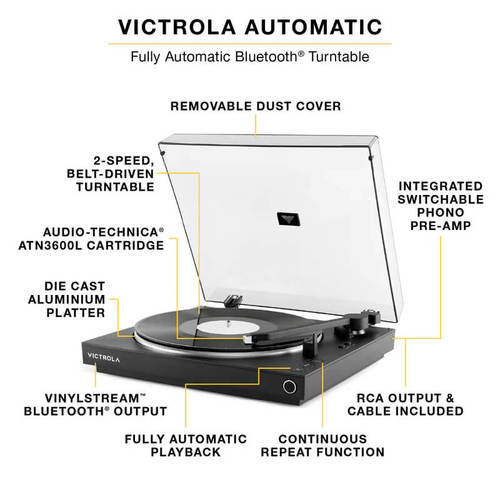 פטיפון אוטומטי VICTROLA AUTOMATIC