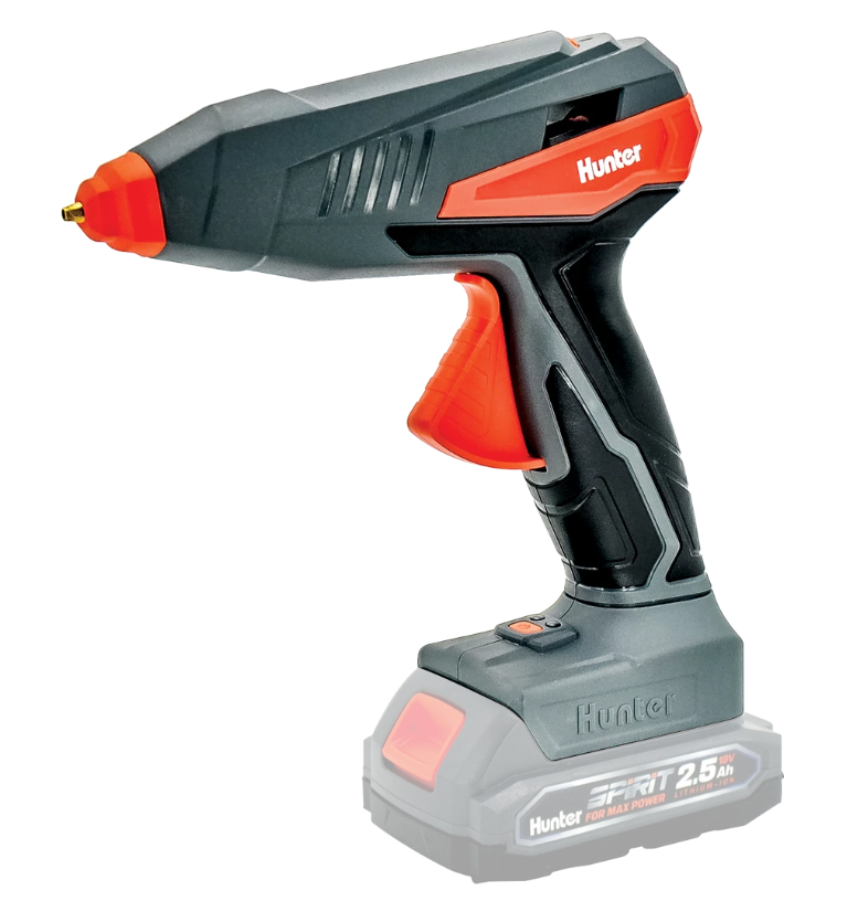 אקדח דבק חם נטען 18V 100W (גוף בלבד) 100701-001