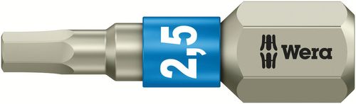 ביט אלן 1/4 Hex-Plus נירוסטה במידה 2.5 מ