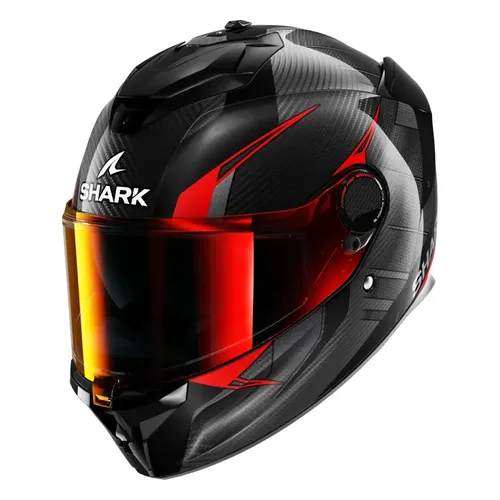 קסדה מלאה SPARTAN GT PRO KULTRAM CARBON מבית SHARK - שחור אדום