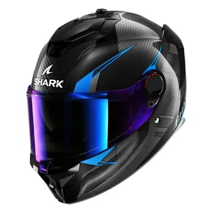 קסדה מלאה SPARTAN GT PRO KULTRAM CARBON מבית SHARK - שחור כחול