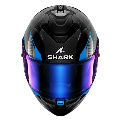 קסדה מלאה SPARTAN GT PRO KULTRAM CARBON מבית SHARK - שחור כחול