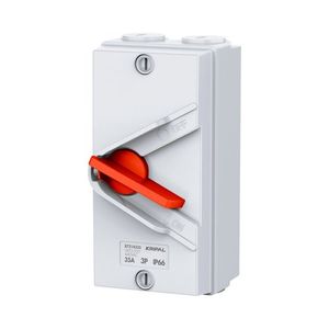 מפסק כבאים KRIPAL IP66 4P 35A Nisko