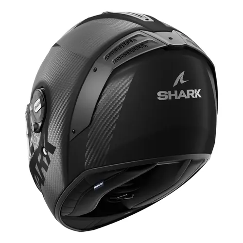 קסדה מלאה SPARTAN RS CARBON SKIN VISOR מבית SHARK - שחור מט