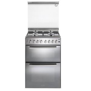 תנור משולב כיריים גז - 4 להבות Delonghi דגם DCS120EDX נירוסטה  דגם 2026!!! מבצע מטורף!!!