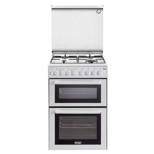 תנור משולב כיריים גז - 4 להבות Delonghi דגם DCS120EDW לבן דגם 2026!!!