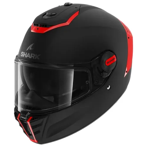 קסדה מלאה SPARTAN RS BLANK SP מבית SHARK - שחור אדום