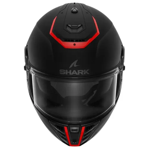 קסדה מלאה SPARTAN RS BLANK SP מבית SHARK - שחור אדום