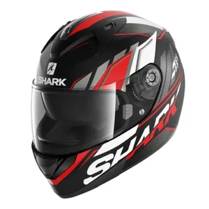 קסדה מלאה RIDILL 1.2 PHAZ מבית SHARK - שחור כחול לבן
