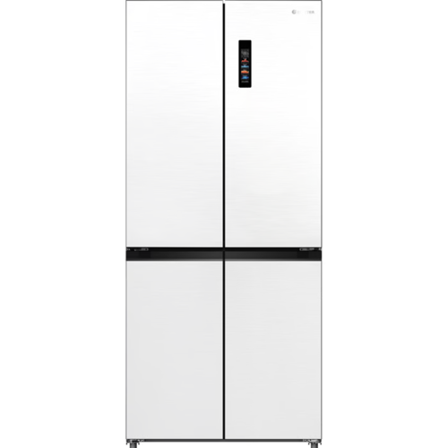 מקרר 4 דלתות מקפיא תחתון 502 ליטר Electra דגם EL5070W קו אפס עם ארונות מטבח - צבע לבן
