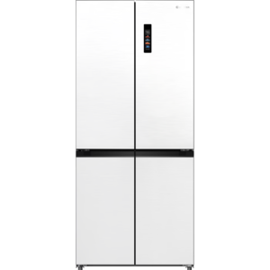מקרר 4 דלתות מקפיא תחתון 502 ליטר Electra דגם EL5070W קו אפס עם ארונות מטבח - צבע לבן