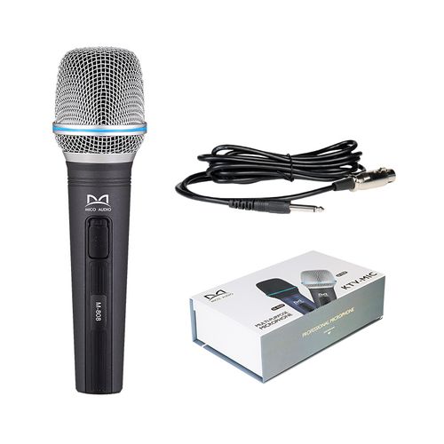 מיקרופון מקצועי דינמי חוטי M-808