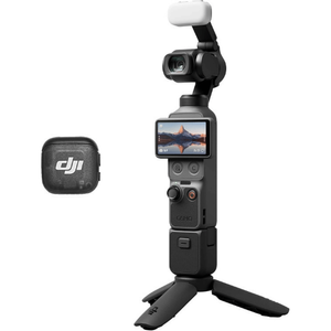 יבואן רשמי | מצלמה עם מייצב מובנה DJI Osmo Pocket 4 Creator Combo