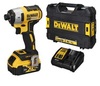 מברגת אימפקט DCF887 18V BL כולל סוללה 5AH ומטען מבית DEWALT דוולט