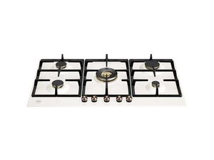 כיריים גז 90 ס"מ BERTAZZONI P905CHERAC שמנת מבערי פליז ברטזוני