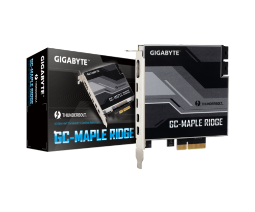 כרטיס הרחבה ללוחות | Gigabyte נתמכים Gigabyte | Thunderbolt 4