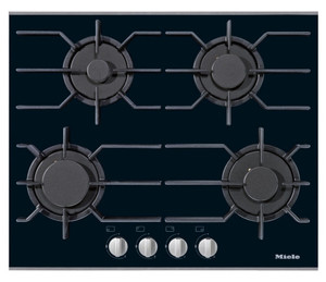 כיריים גז 60 ס"מ MIELE זכוכית דגם: KM3010