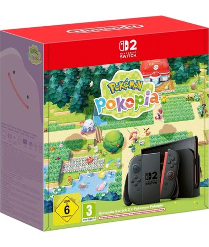 מארז מהדורה מוגבלת Nintendo Switch 2 Pokémon Pokopia | Limited Bundle