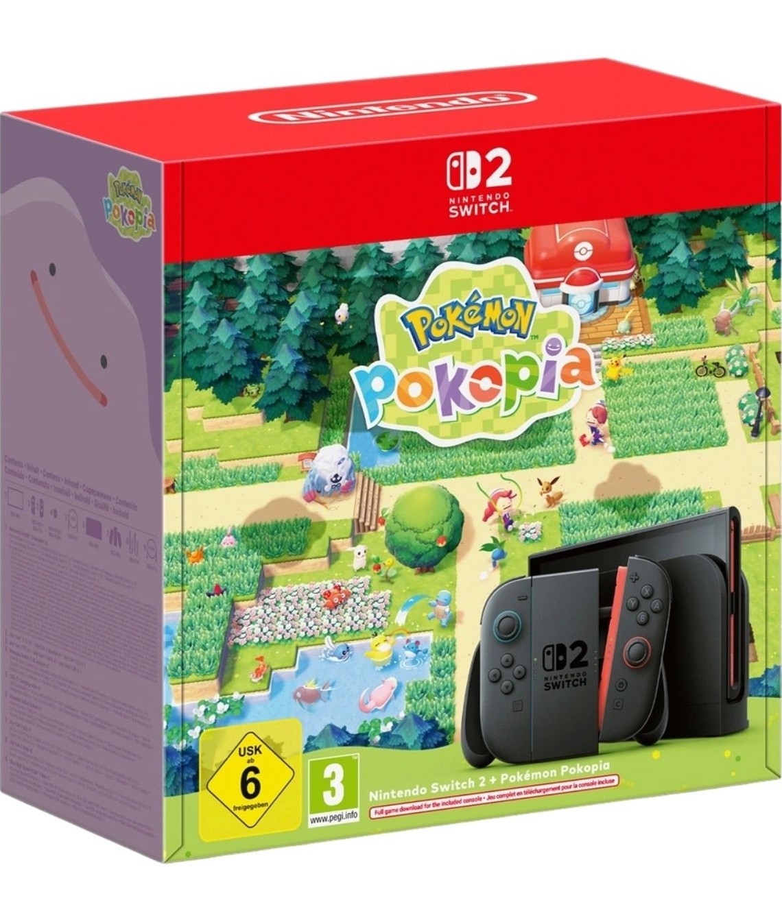 מארז מהדורה מוגבלת Nintendo Switch 2 Pokémon Pokopia | Limited Bundle