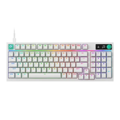 מקלדת גיימינג חוטית דגם | G316 X 98 בצבע לבן מבית Logitech