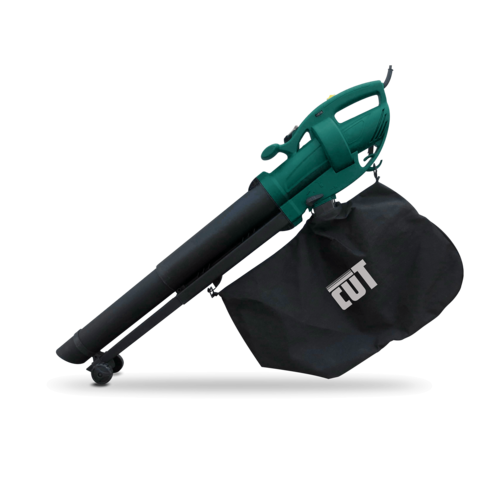 מפוח שואב חשמלי CUT 3000W | מפוח עלים עם שק איסוף 45 ליטר