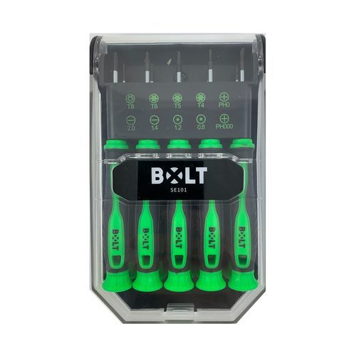 סט 10 מברגים מקצועיים SE101