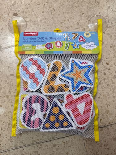 צעצועי שירן - מדבקות לאמבטיה ברשת