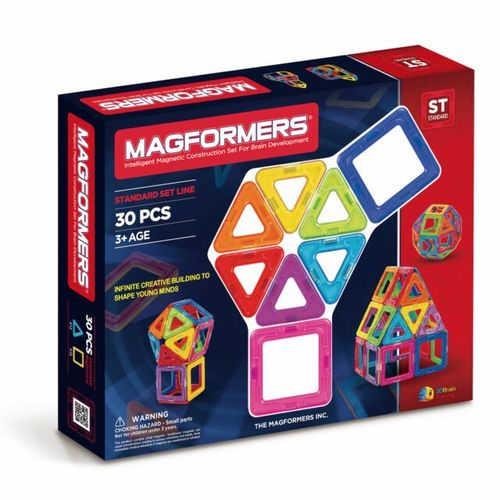 משחקים מגנטים מגפורמרס 30 חלקים MAGFORMERS