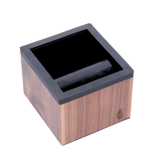 מגירת דפיקה לה מרזוקו עץ אגוז La Marzocco Walnut Wood Knockbox