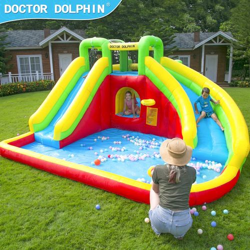 טירה מתנפחת ענקית - 73018 DOCTOR DOLPHIN