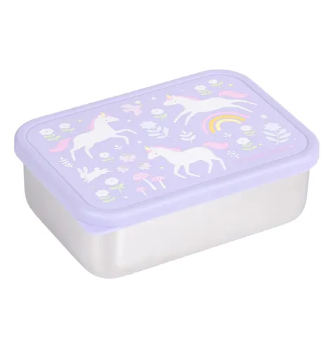 קופסת אוכל נירוסטה חד קרן