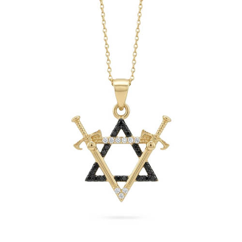 שרשרת ותליון מגן דוד 