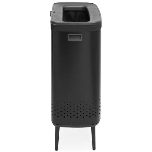סל כביסה מחולק 45X2 ליטר -Brabantia BO שחור (תמונת מוצר) - עשוי מחומרים עמידים בפני לחות וחלודה לאורך זמן