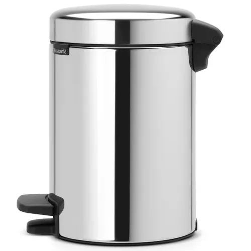 פח ברבנטיה 3 ליטר Brabantia ניקל פח לשירותים מתוך קולקציית פחי אשפה לשירותים (תמונת אווירה) - פריט מעוצב לעיצוב חלל רחצה מודרני ויוקרתי