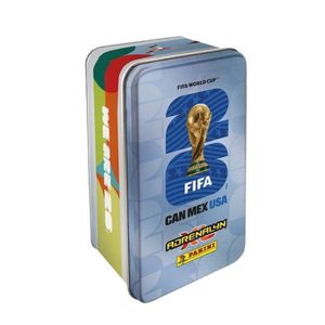 מונדיאל 2026 - חבילת פח לאיסוף כחולה - Panini FIFA World Cup 2026 Adrenalyn XL