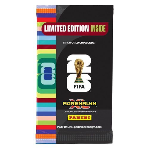 מונדיאל 2026 - חבילת פח לאיסוף כסופה - Panini FIFA World Cup 2026 Adrenalyn XL