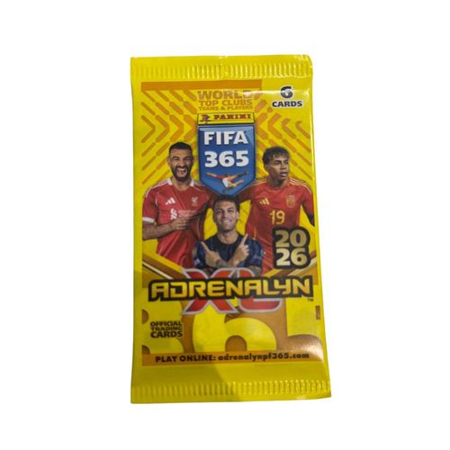 פיפא 365 - חפיסת 6 קלפים - FIFA 365 ADRENALYN XL 2026