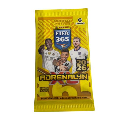 פיפא 365 - חפיסת 6 קלפים - FIFA 365 ADRENALYN XL 2026