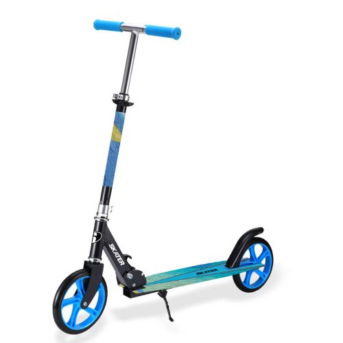 קורקינט אלומיניום 2 גלגלים XL GRAFFITI מתקפל 200 מ”מ - SKATER