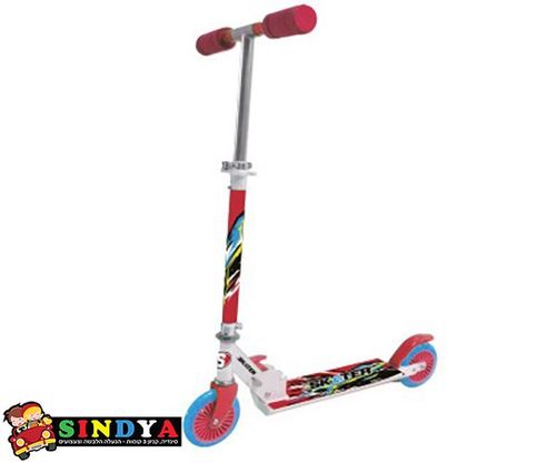 קורקינט אלומיניום מתקפל 2 גלגלים 120מ”מ SKATER