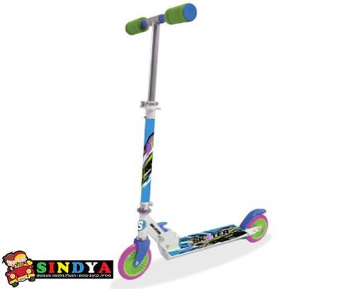 קורקינט אלומיניום מתקפל 2 גלגלים 120מ”מ SKATER