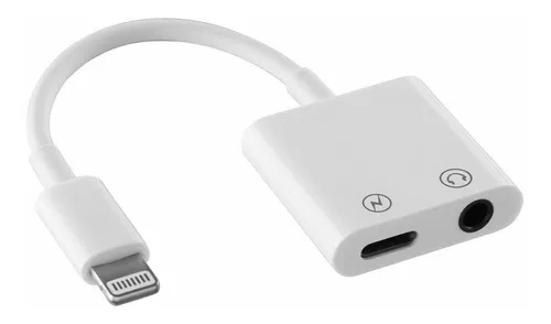 מתאם Lightning לאייפון לטעינה וחיבור אוזניות AUX