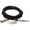 כבל 3מ' מאוזן זכרWARWICK RCL30383D7M BA BALANCED PL-XLR