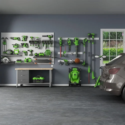 סדרת כלי העבודה והגינון Greenworks POWERALL 24V עם תאימות מלאה לכל הסוללות במערכת אחת